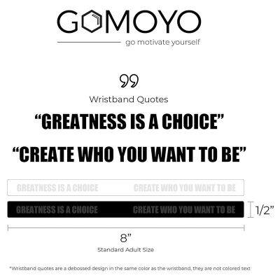 Factory Price Customized Debossed Motivational Quote Water Proof Soft Eco-friendly Sport Adults High Quality Silicone Wristbands photo-3