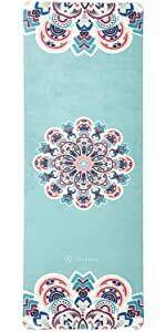 Eco Friendly Custom Printed Natural Rubber PU Yoga Mat