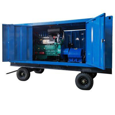 Industrial 1500bar Ultra-High Pressure Water Cleaner Diesel Driven Evaporator Tube Scale Washing Machine New Core Pump Motor