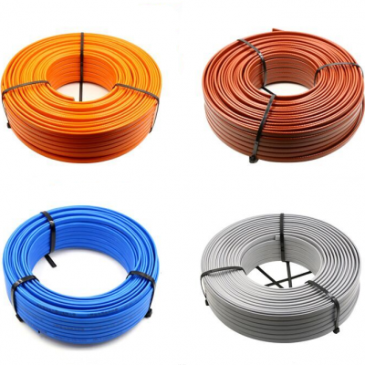 Low Price Save Energy Ultra Thin Underfloor Heating Cable for Pipe Tinned Copper Self Regulating Heating Trace Cable photo-3