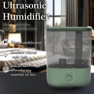 5L water added silent aromatherapy night light ultrasonic air humidifier for heavy fog（Wechat:13510231336）