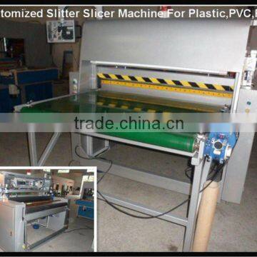 Automatic PVC PET PP PS Plastic Sheet Slicing Machine