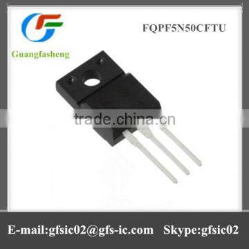 Hot sale FET single tube commutation diode FQPF5N50CFTU