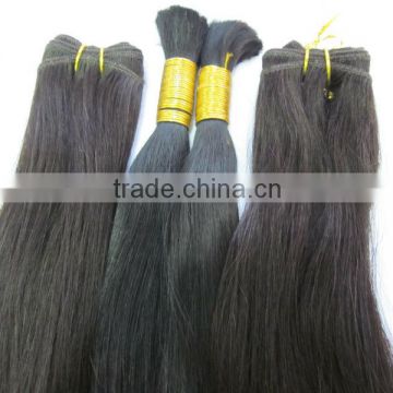 18 inch raw unprocessed virgin indian human hair bulk