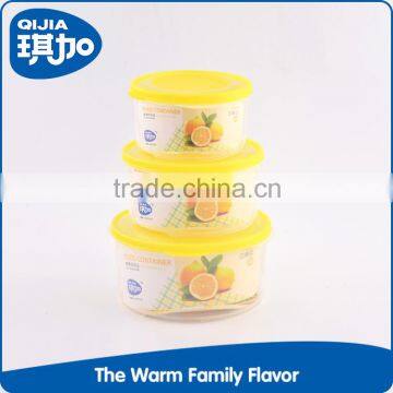 High quality eco friendly round plastic box