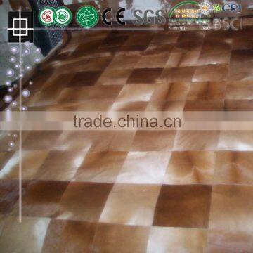 Hand Knotted Patchwork Cowhide Carpet photo-6