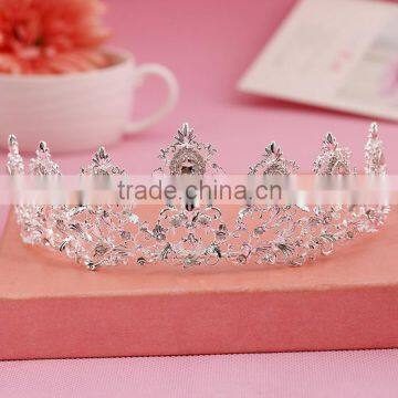 Hot Sale Fashion Hair Jewelry Pageant Real Diamond Tiara for Sale photo-5