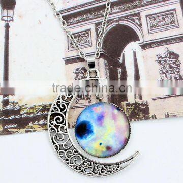 Factory Wholesale Sky Moon Time Necklace Star Cross Jewelry Quality Choice photo-2