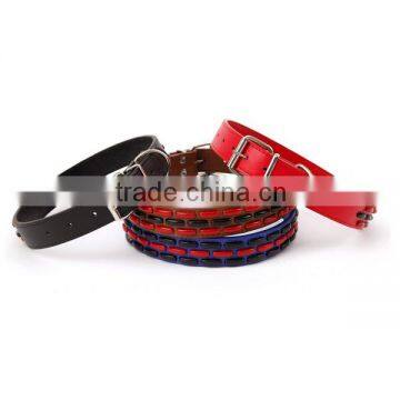 Factory Wholesale red black 30 Pearl pet collar dog pet products