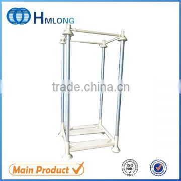 Industrial galvanized storage stacking rack