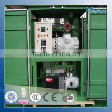 vacuum pump as pre-stage pump vacuometer air extractor,oil extractor machine mobile type (ZJ )