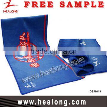 high quality non-slip & durable sublimation 100% microfiber yoga towel