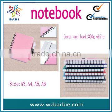 plastic cover notebook