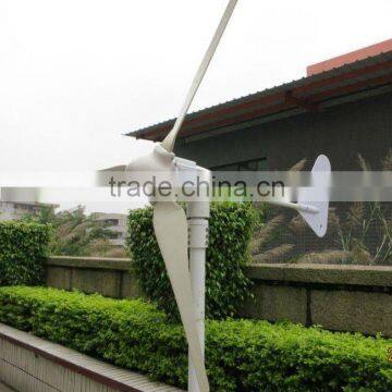 Home Hybrid 600W wind turbine With solar panel