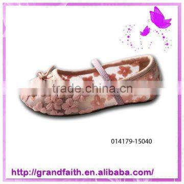 2015 new high quanlity children fashion ballerina shoes