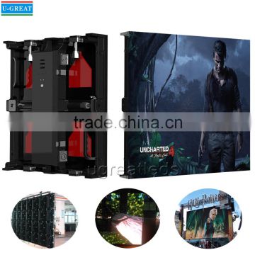 Energy Saving Magnetic Front Modules P4.81 Stage Rental LED Display