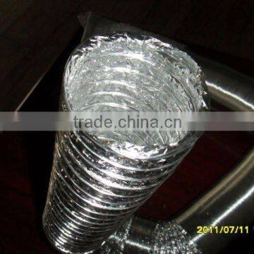 non-insulated flexible aluminum foil ventilation duct