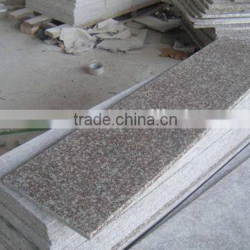 China misty brown g664 granite stairs