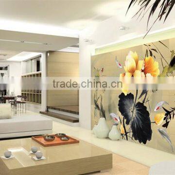 Foshan High-end Building Material Tinted Printing Glass Nano Easy Clean Coating Beautiful Glass