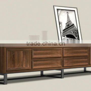 Classic appearance simple design of wooden cabinet of living room furniture and home furniture