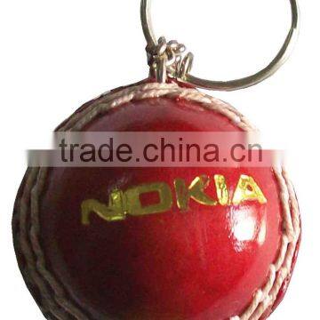 Key Ring Promotional Cricket Ball Top Quality