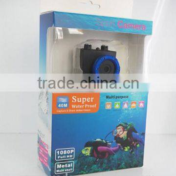 Waterproof 1080P Full HD Sports Action Camera With 1500mah Built-in Battery, 2" HD Display