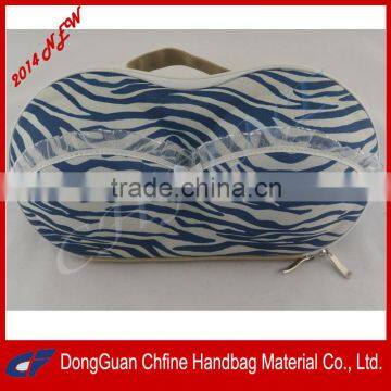 CFBCD3-00050 Printed 600D EVA hard shell hard shell bra wash bag