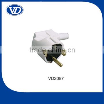 European plug/ 2 round pin plug VD2057