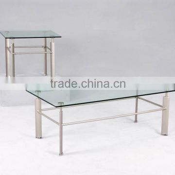 Modern Metal Coffee Table Set, coffee table