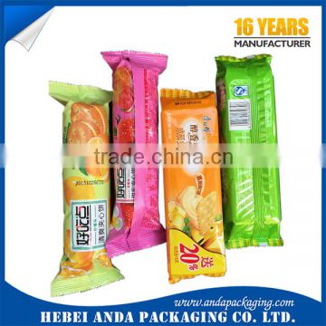 printing flexible packaging bag/biscuit plastic bag /aluminium food vacuum bag