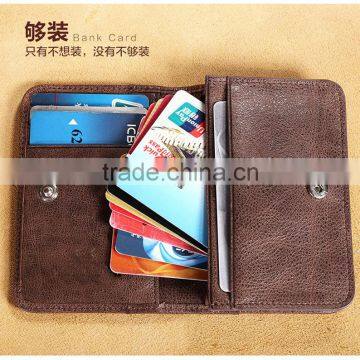 2016 Custom Luxurious Real Leather Credit Card Holder for Men photo-3