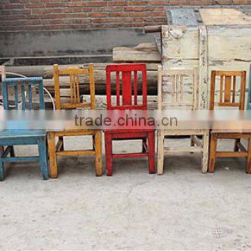 Reproduction Vintage Chinese Classical Antique Furniture Wooden Small Chair photo-5