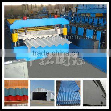 corrugated wall forming machine, roll forming machine for galvanized tile