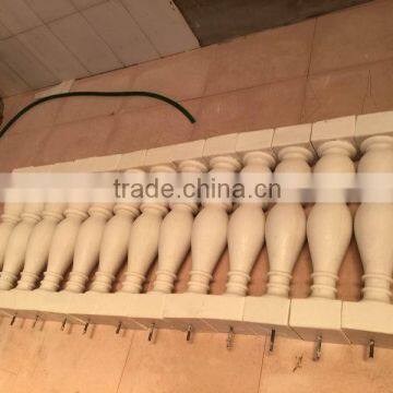 Sandstone decorative outdoor handrails