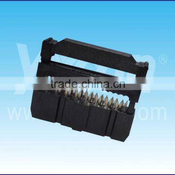 16pin three-piece with convex point black color FRC connector