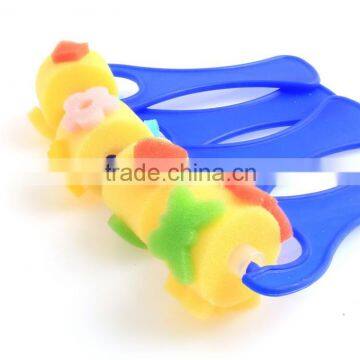 Art Supplies Plastic Handle Sponge Brush Rollers To Paint For Kids photo-4
