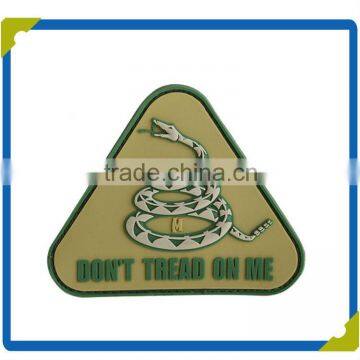 Hot Sale Custom Own Logo 3D PVC Rubber Patches For Clothing