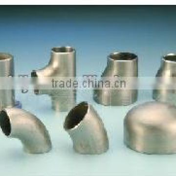 stainless steel pipe fittings/ elbows/ tee/ reducer/ stub end