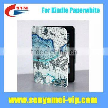 newest leather case for kindle paperwhite case/cover