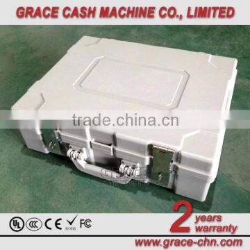 Waterproof, cash transport case, cash in transit box