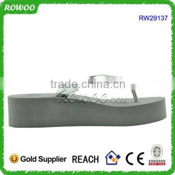 Top Brand Wholesale Wedge Eva Slipper Lady Fashion Shoe,Flip Flops Slippers photo-6