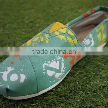 Abstract in the Printing Leisure Canvas Shoes photo-2