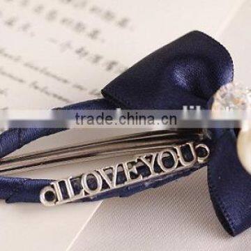 Korean Fashion Hair Bow Crystal Hair Clip Bulk Hair Accessories photo-4