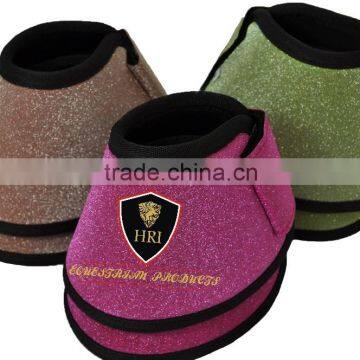 Glitter Colors Neoprene Horse Bell Boots/ Neoprene Horse Over reach Boots / Neoprene Colors bell boots/over reach boots