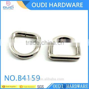 12mm zinc alloy clamp d metal buckle ring