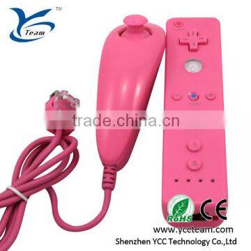 Red remote controller for nintendo wii