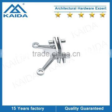 Stainless steel spider for fin glass