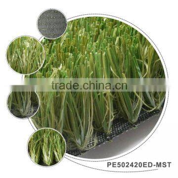 plastic decoration material artificial fake grass mat