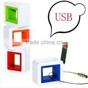 2012 best popular2GB Box shape Mini USB flash drive