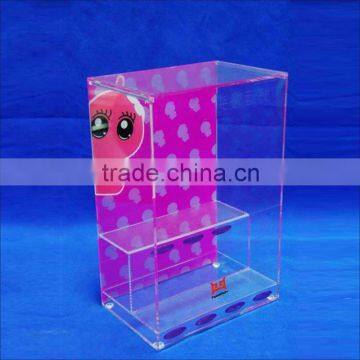 China hot sale large Wholesale Fshion Acrylic jewelry display neck stands with Experienced Factory Made